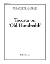 Toccata on Old 100th Organ sheet music cover